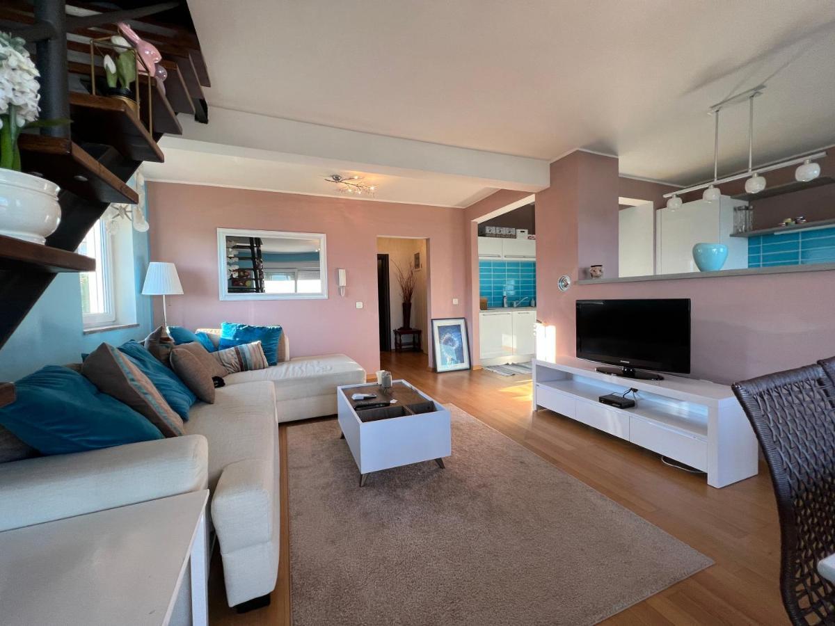 Panoramic Apartment Sea View And Pool Opatija Ičići Exterior foto