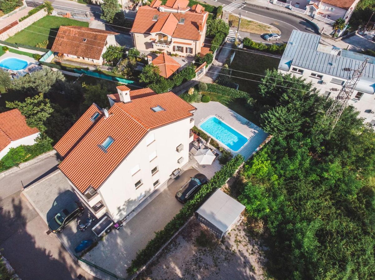 Panoramic Apartment Sea View And Pool Opatija Ičići Exterior foto